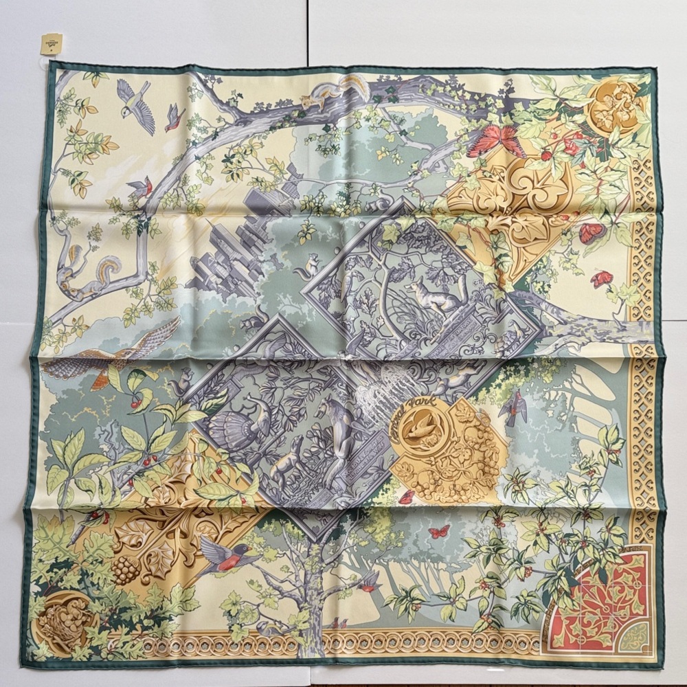 Hermes Central Park Conservancy Limited Edition Scarf 90 (extremely rare)